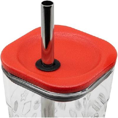 Taper Cube Tumbler With Acrylic Top