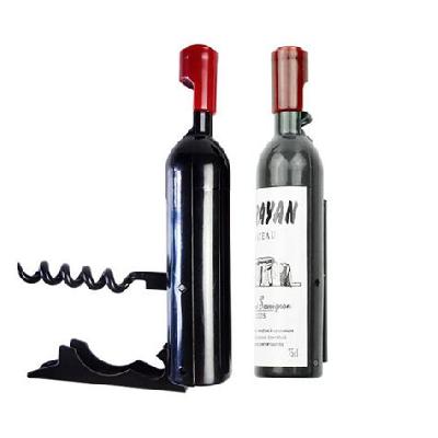 Wine Bottle Shape Wine and Bottle Opener (Magnetic)