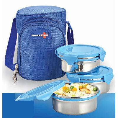 Zippy Lunch Bag- 3 Containers (metal)