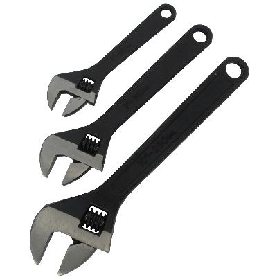 Adjustable Wrench Set of 3 Pcs.