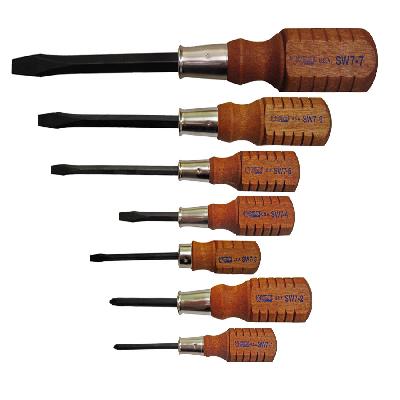 Screw Driver - Wooden Handle