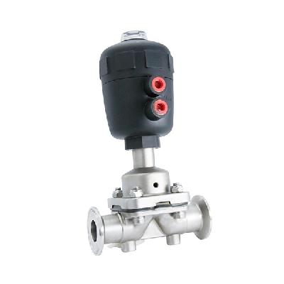 SS Tri Clover Diaphragm Valve