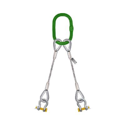 Double Leg Wire Rope Sling