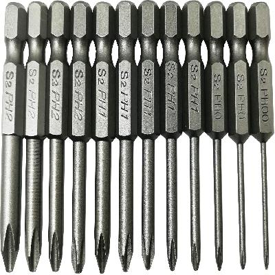 Screw Driver Bits (1/4) Hexagonal Drive