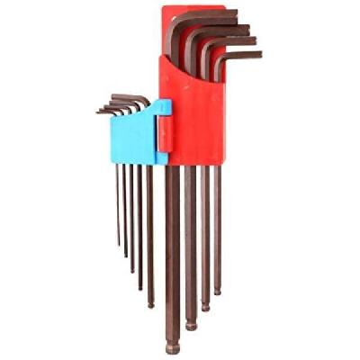 Allen Keys Extra Long Ball Point Set - 10pcs(inch Sizes)