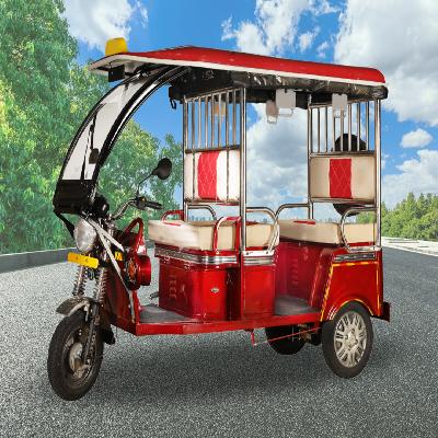 full colour led display on e rikshaw