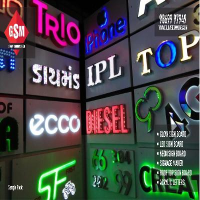 Glow Shine Board LED  Sign Board LED  Scroll Board