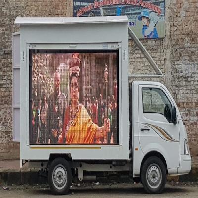 LED Video Van On Rent