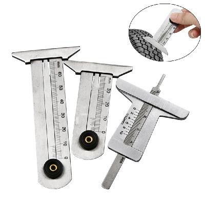 Stainless Steel Tyre Depth Gauge