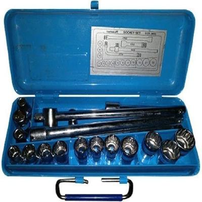 23 Piece 14 Inch Taparia Square Drive Socket Set