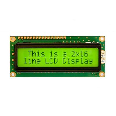 16x2 Character LCD Display (JHD)