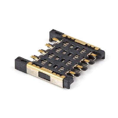 8 Pin Push Pull Type Sim Card Socket