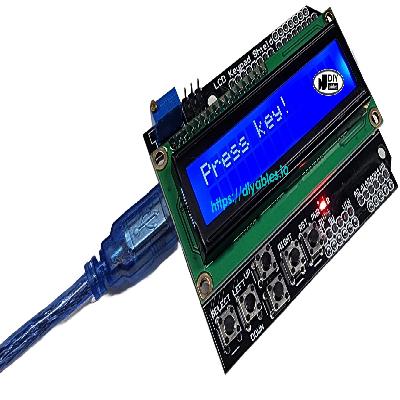 LCD Display Shield with Keypad for Arduino