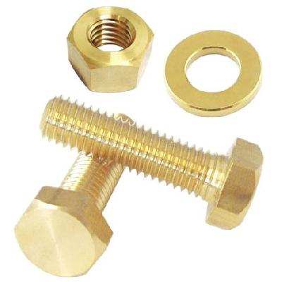 Brass Hardware Nut Washer Hex Bolt Pan Head Screw CSK Screw