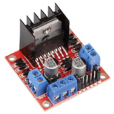 L298N DUEL FULL BRIDGE DRIVER POWER IC