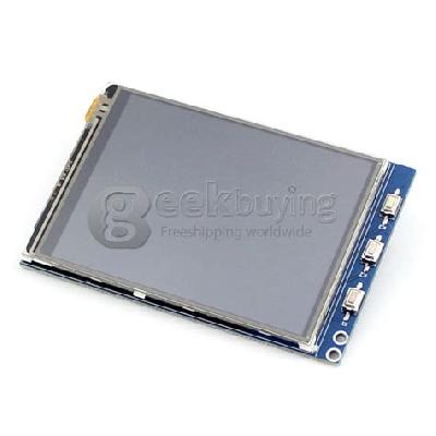 Resistive Touch Screen 3.2 inch TFT LCD - Designed for Raspberry Pi