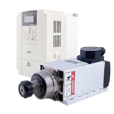 TS-46 4.5KW Spindle Motor, Square Air Cooled