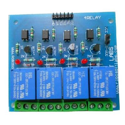 Optocoupler Based Relay Board Module