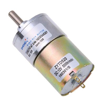 12VDC-100 RPM Metal Gear Box Motor