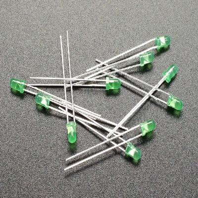 3MM Green LED Diffused Diode Lights