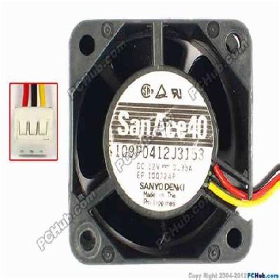 Sanyo Denki 9LB1448AS503 Server - Square Fan