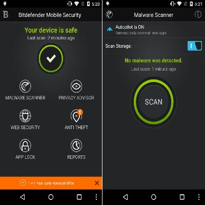 Bitdefender Mobile Security