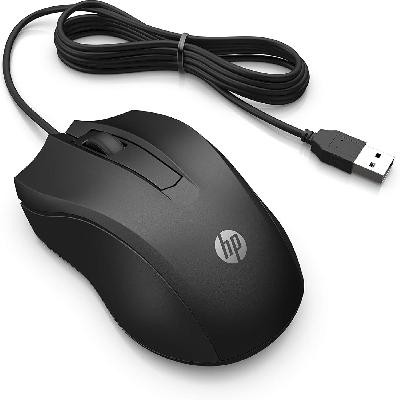 HP 100- 1600 DPI USB Wired Mouse