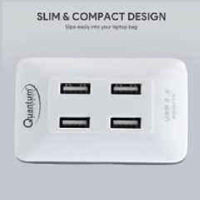 Quantum QHM6642 4 Port Hi Speed USB Hub