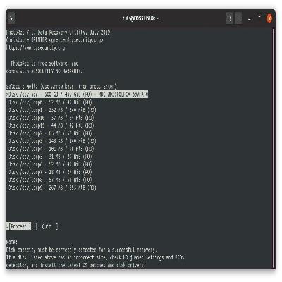 Linux Data Recovery