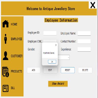 Jewellery Management System