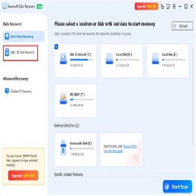 USB and SD Card Data Recovery