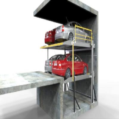 Pit Two Level Stack Parking System