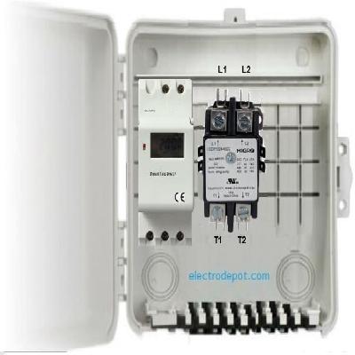 Highlights Pole Timer Controller Piller Box