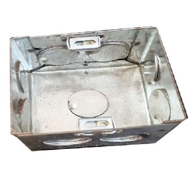 Mild Steel 4 Way Modular Gang Box