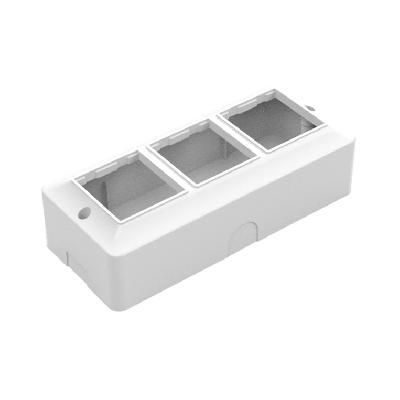 Mild Steel 6 Way Modular Gang Box