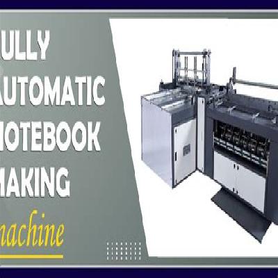 Notebook Manufacturing  Machine