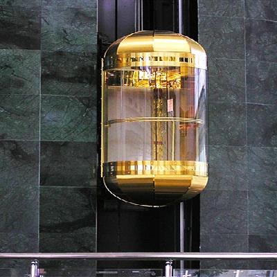 Hotel Hydraulic Capsule Elevator