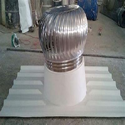 Wind Turbine Ventilators With FRP Gelcoated Base