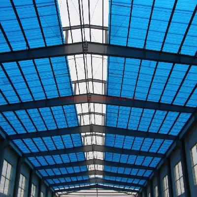 Skylight with PC and FRP sheet