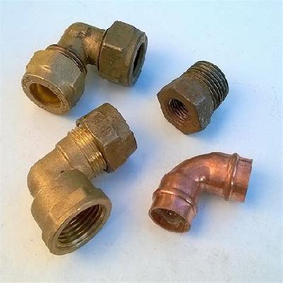 Copper Brass And Steel Fittings
