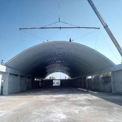 Colour Coating K Span Roofing System