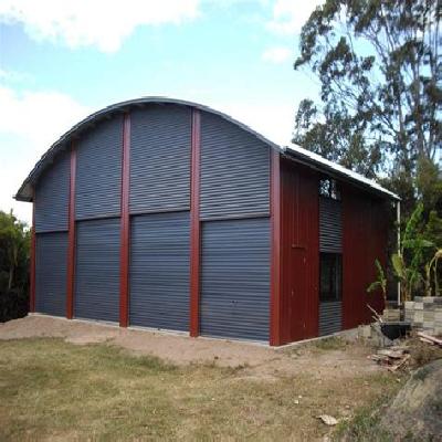 Curved Roofing Shed