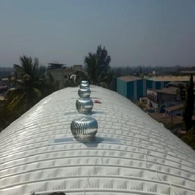 Self Supported Roofing Shed