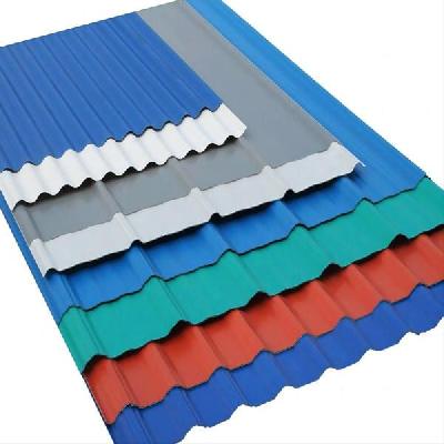 Blue Colour Coated Roofing Sheet