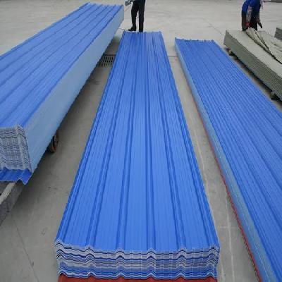 Blue Curved Roofing Sheets