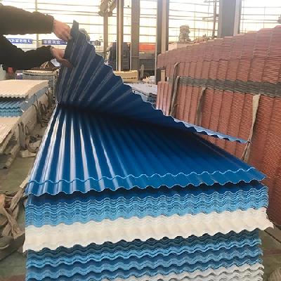 Blue Industrial Roofing Sheet