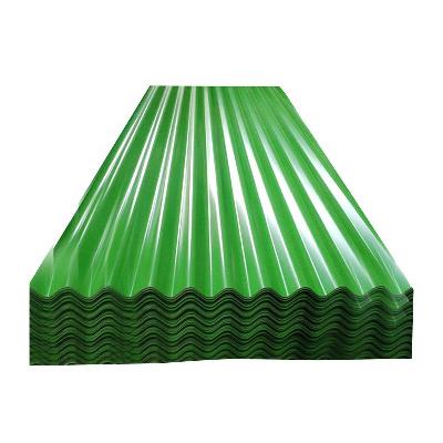Green Upvc Corrugated Sheet