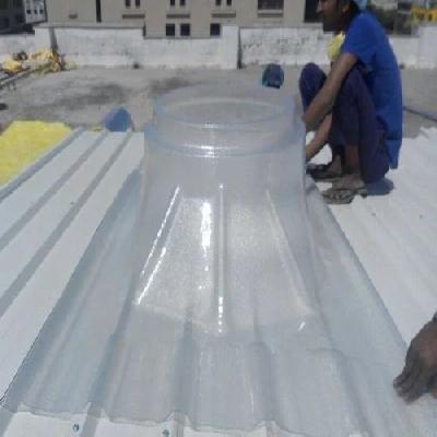 Polycarbonate Turbo Ventilator Base Plate