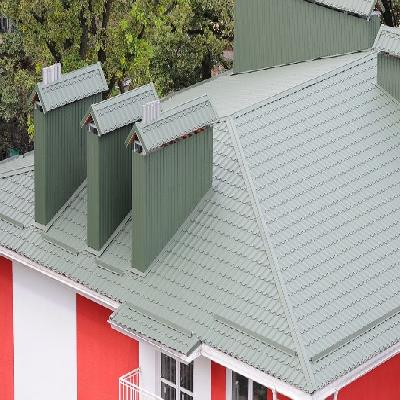 7 Feet Color Stainless Steel Roofing Sheet