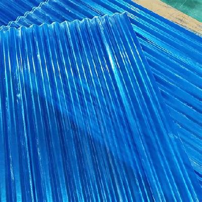 Blue Polycarbonate Roofing Sheets
